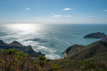 절벽 아래 풍경