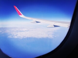 Fototapeta premium airplane in the sky