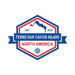 Turks And Caicos Island Map Logo , America Logo