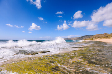 Ohikilolo Beach Park, West Oahu coast, Hawaii
