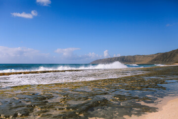 Ohikilolo Beach Park, West Oahu coast, Hawaii
