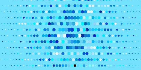 Light BLUE vector pattern with circles.