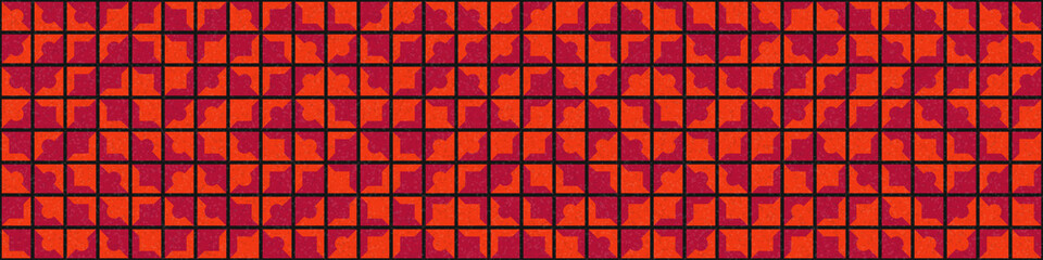 Abstract Geometric Pattern generative computational art illustration