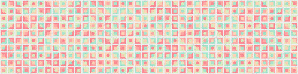 Abstract Geometric Pattern generative computational art illustration