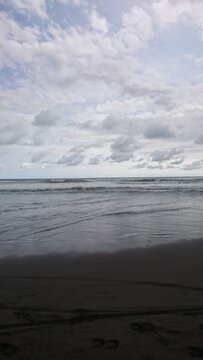 the beauty of parangtritis beach
