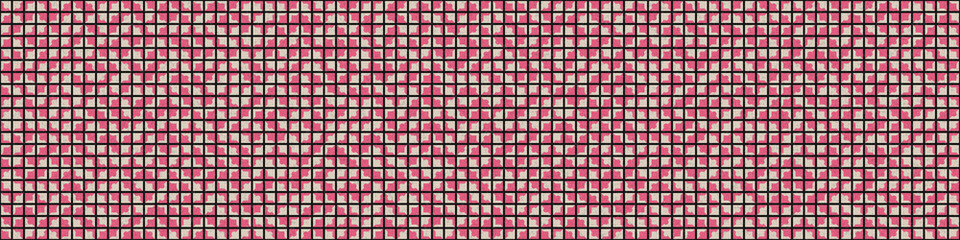 Fototapeta premium Abstract Geometric Pattern generative computational art illustration