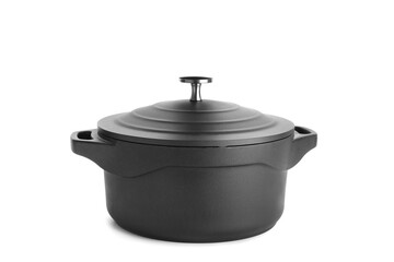 Cooking pot isolated on white background