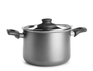 Cooking pot isolated on white background