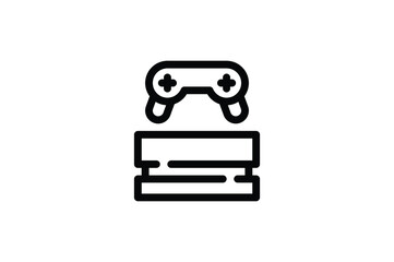 Mall Outline Icon - Playstation