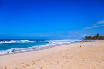 Sunset beach, Oahu, Hawaii