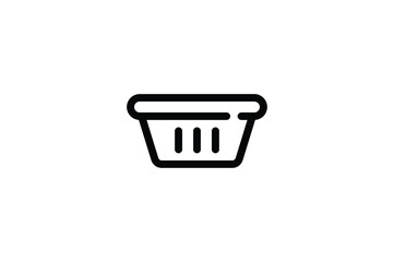 Mall Outline Icon - Basket
