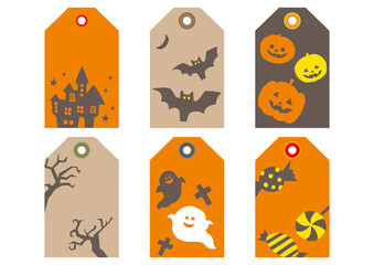 ハロウィン手描きイラスト_タグ