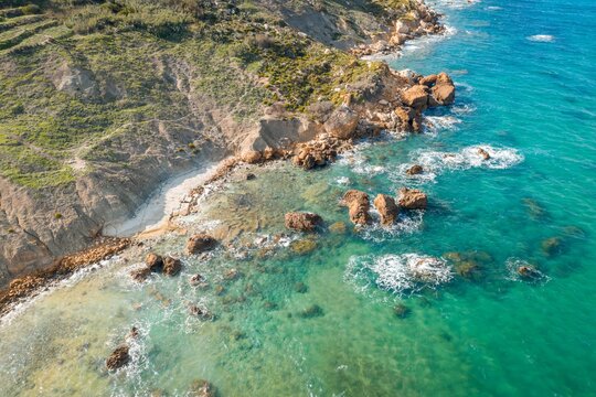 Aerial Views San Blas Gozo
