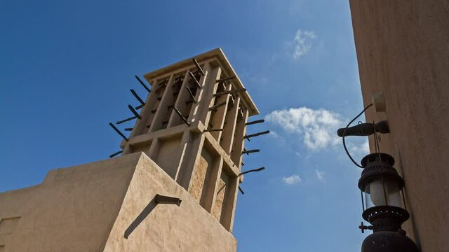 Dubai  Bastakiya wind tower