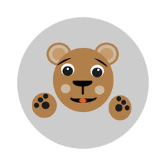 Teddy bear vector. Teddy bear cartoon