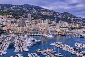 Fototapeta premium view of Monte Carlo