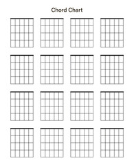Set of chord chart. Chord diagram. Vector illustration. Tab empty. Tabulation. - obrazy, fototapety, plakaty