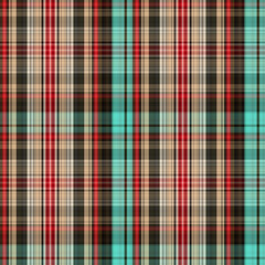 Plaid Seamless Pattern Set. Endless Tartan Background. Endless colorful background. Raster illustration.