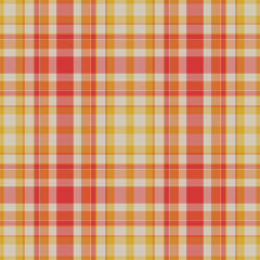 Plaid pattern seamless. Check fabric texture. Stripe square background. Vector textile design.