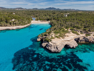 Mondragó Natural Park, Santanyí municipal area, Mallorca, Balearic Islands, Spain