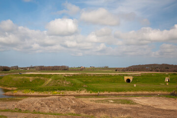 Obraz premium Fort de Schans auf Texel