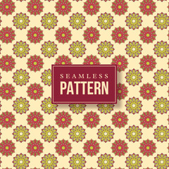 Seamless hand drawn mandala pattern. Vintage elements in oriental style. Texture for wallpapers, backgrounds and page fill. Islam, arabic, indian, turkish,ottoman, asian motifs. Vector illustration.