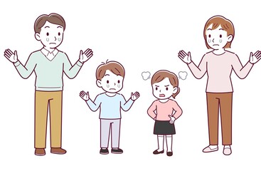 A fun and lively family of four