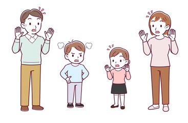 A fun and lively family of four