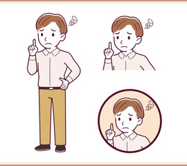 A refreshing man in a shirt