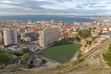 Fototapeta premium Di Giovanni Stadium in Marseille France