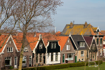 Fototapeta na wymiar Den Burgh auf Texel