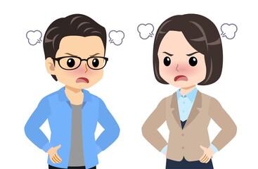 Conversation between a bank clerk and a young man