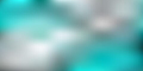 Obraz premium Light blue, green vector abstract blur layout.
