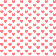 seamless pattern with hearts