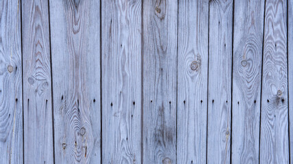 Fototapeta premium Vertical grey and old wooden planks with nails. Can be used to print style vinyl backgrounds with wood structure. Vintage wooden background. Close up view. 