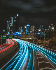 Brisbane at night