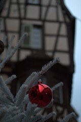 Christmas decoration in alsace
