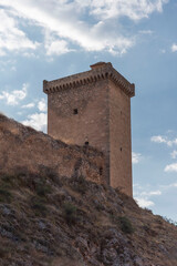 Fototapeta na wymiar Buildings of Alhama de Aragon in Zaragoza, Aragon, Spain, Europe