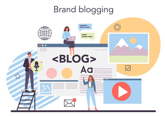 Brand promotion. Customer attention and business communication