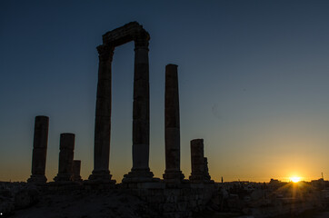 ruins of ancient roman temple