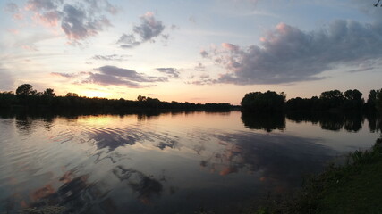 See bei Sonnenuntergang