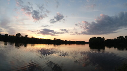 See bei Sonnenuntergang