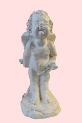 Obraz premium Isolated photo of a gypsum angel