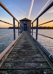 Fototapeta premium bridge over the sea
