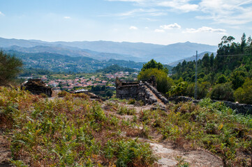 Fototapeta na wymiar Countryside in the north of Portugal.