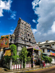 Indian temple Mahe Sexchelles
