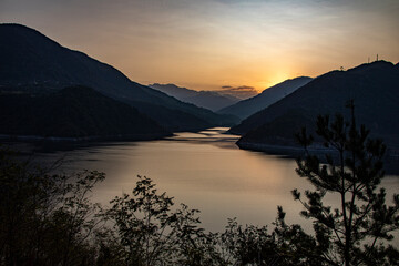 The view that effects us with the fascinating view of the lake and green nature. As additional information, the name of this lake is Karagol and it is located in Artvin/Turkey