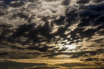 Obraz premium sky at sunset