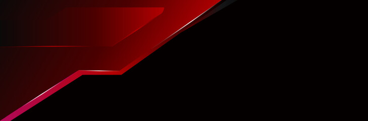 Abstract futuristic black and red gaming background © indah