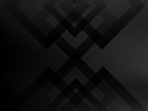 Dark geometric black abstract background elegent design pattern © JupiterArts